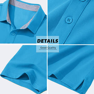 Alta calidad verano liso 100% piqué algodón talla grande uniforme Streetwear personalizado polos Golf diseño personalizado hombres polos - Product Image 6