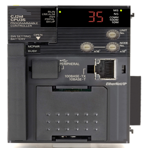 ชุด CJ2M CJ2M-CPU33ลอจิกคอนโทรลเลอร์แบบตั้งโปรแกรมได้ของแท้ใหม่ - Product Image 6