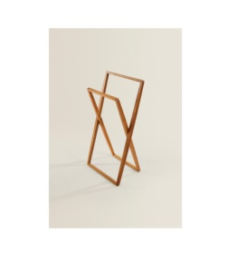 Nuevo y elegante diseño X, toallero de madera de acacia, toallero, toallero en cocina y baño para exportación - Product Image 1