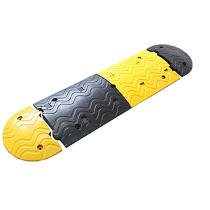 Tope de velocidad de goma resistente/rompevelocidades de joroba de carretera Rampas de goma Topes de velocidad duraderos - Product Image 1