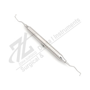 Curetas Dentales Manuales de Acero Inoxidable Gracey 15/16, Instrumentos Periodontales con Certificación CE, Zoha Surgico ZS-8906 Clase I - Product Image 1