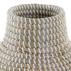 Vases décoratifs en jonc de mer pour centre de table fleurs sèches herbe de mer vase à fleurs en paille décoration de table de mariage - Product Image 3