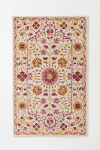 Tapis tufté en mélange de laine et de viscose Tali Tapis tufté à la main élégant pour décor de salon ou de chambre à coucher moderne - Product Image 2