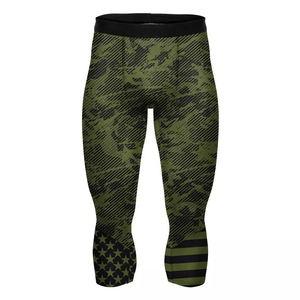 Pantalones de Compresión Elásticos para Hombre, Pantalones Deportivos Ajustados, Leggings para Hombre, Pantalones de Gimnasio de Secado Rápido para Correr y Entrenar, en Venta, OEM - Product Image 1
