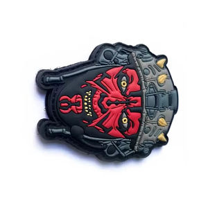 Patch en PVC de haute qualité, tissu sergé, nouvelle marque, faible MOQ, vente en gros, étiquette en caoutchouc 3D de marque, logo personnalisé, patch en PVC - Product Image 5