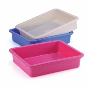 Bandeja de Plástico Multiusos Rectangular, Bandeja Médica 400x400x70mm, Resistente a Desgarros, Hecha en India, Venta al Por Mayor - Product Image 5