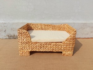 Eco-Friendly <b>Water</b> Hyacinth Basket Handles for Easy <b>Carrying</b> Home Organization Beautiful Decoration for Ms. Cherish Agricultural - Product Image 2