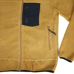 Nouveau 2024 vestes polaires décontractées pour hommes col montant personnalisé manches longues poches zippées vestes - Product Image 4