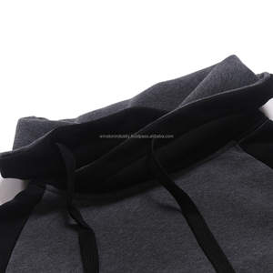 เสื้อฮู้ดตัดผู้ชายตัวอย่างฟรีหนาน้ําหนักเฟรนช์เทอร์รี่หน้าจอไหล่ขนาดใหญ่พิมพ์เสื้อฮู้ดสตรีทสําหรับผู้ชาย - Product Image 6