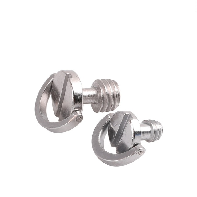 1/4 Camera Screw, D Ring Camera Mount Quick Release Screw