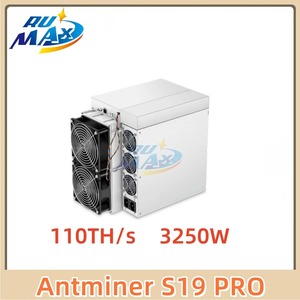 Antminer S19 Pro 100T 3050W Bitcoin Miner Machine SHA256 ASIC per BTC & BCH Mining <span class=keywords><strong>Computer</strong></span> di elaborazione dati - Product Image 4