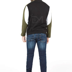 Logo personnalisé Sweatshirts coupe-vent à séchage rapide pour hommes 100% coton motif solide d'hiver - Product Image 6