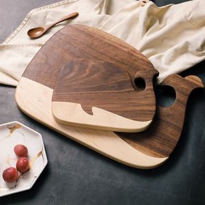 Tabla de cortar de madera hecha a medida con mango, bloque de cortar de madera, servicio de pizza, accesorio de cocina que ahorra espacio, precio al por mayor - Product Image 4