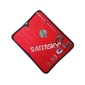 Premium 5 uds completo Farrier Hoof Care Knife Kit Manual para uso profesional Acero inoxidable de alta calidad 3 años de garantía - Product Image 3