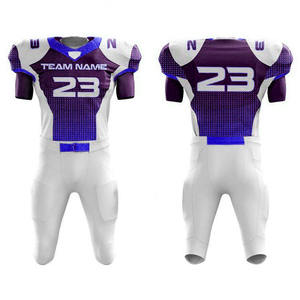 Wholesale Price American Football Uniform Short Sports Wear Comfortable <b>High</b> Quality Moisture-Wicking Breathable Reasonable - Product Image 1