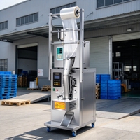 Machine de conditionnement automatique de poudre prête à l'emploi, compacte, peu encombrante, avec pesage intelligent, scellage rapide et faible gaspillage