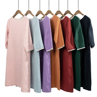 Top grande taille tenue décontractée dames femmes robes nouveaux vêtements Sexy fille haute qualité femme lâche femmes robes