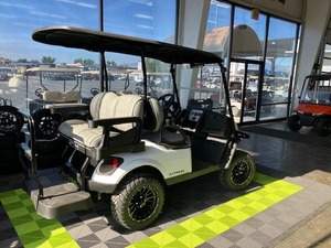 Carrito de Golf E-Z-G-O E-x-p-r-e-s-s S4 2025, a Gasolina, Blanco, para 4 Pasajeros, con Motor Kawasaki E-F-I de 13.5 HP - Product Image 5