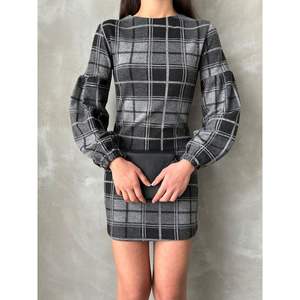 Vestidos Casuales a Cuadros al por Mayor - Product Image 3