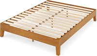Base de Cama Económica de Madera Maciza Contemporánea con Tamaño Personalizado, Hecha en Vietnam