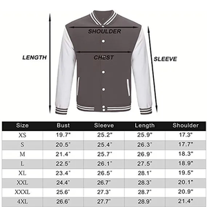 แจ็คเก็ต2023ขนแกะสีน้ำตาลแดงปรับแต่งได้แบบกันน้ำมีซิปแขนหนังปักโลโก้ผ้ากำมะหยี่สำหรับฤดูหนาว - Product Image 4