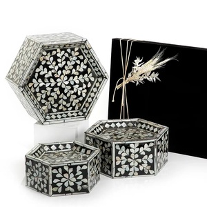 Soporte para pasteles con incrustaciones azules, exhibición de pasteles perfecta para Decoración de mesa para el hogar, uso de eventos y fines de regalo, venta al por mayor de La India - Product Image 6