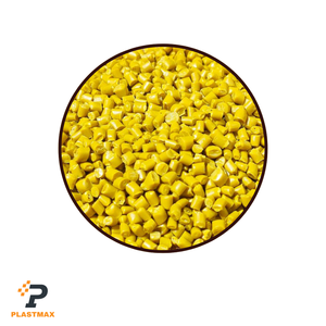 Vente en gros de granulés de motif de poudre de résine de polypropylène de qualité alimentaire de qualité supérieure granulé de plastique PP jaune - Product Image 1