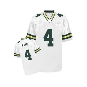 Uniforme de football américain professionnel personnalisé pour les jeunes vêtements d'équipe respirants à manches courtes - Product Image 5