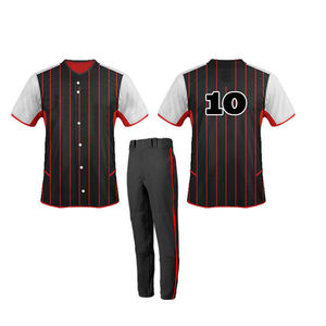 Nuevo uniforme de softbol juvenil de diseño personalizado al por mayor, 100% poliéster, uniformes de softbol sublimados de alta calidad. - Product Image 1