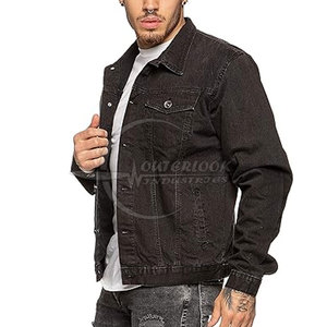 Chaquetas vaqueras de moda para hombre, lo último en ventas, chaquetas casuales de lujo, ropa masculina, chaqueta vaquera para hombre, calidad superior - Product Image 3