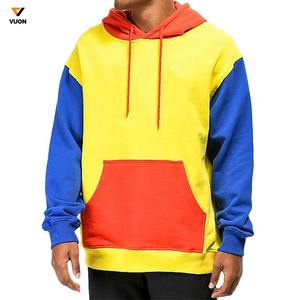 Venta al por mayor de calidad Puff de impresión de peso pesado de algodón con capucha de los hombres de gran tamaño de impresión personalizada de lujo pulóver de algodón sudaderas con capucha personalizadas - Product Image 3