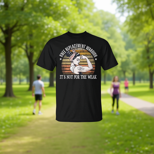 T-shirt Warrior T-Shirt pour femmes, noir, design vintage, It's Not For The Weak - Product Image 3