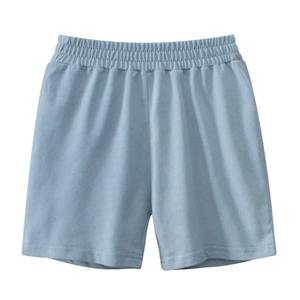 Jogger Shorts pour garçons enfants enfants sport course coton pantalon bébé solide couleur unie été décontracté blanc pantalon court - Product Image 2