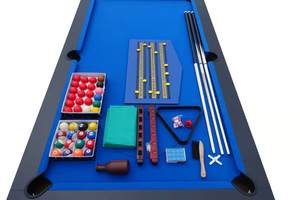 Mesa de Billar Winner White Pearl Slate, Juego Completo de Equipamiento para Billar - Product Image 6