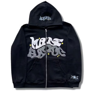 Offre Spéciale nouveauté hommes bouffant impression sweats à capuche Style Unique respirant hiver pull en polyester/coton matériel - Product Image 2