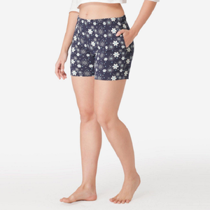 BD Usine Personnalisé D'été Casual Taille Haute Femmes Running Tricoté Sweat Shorts Respirant Polaire Jogger Logo Décoration Lumière - Product Image 3