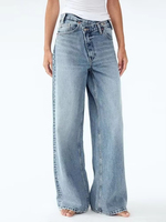 Pantalon en denim à la mode Jeans extensibles décontractés pour femmes Streetwear Pantalons cargo décontractés pour femmes Jeans en jean skinny sexy déchiré pour femmes
