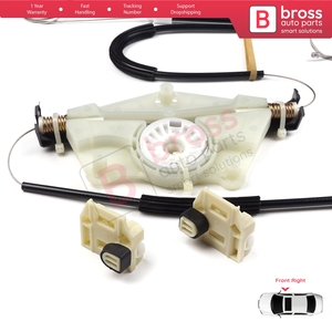 Juego de Reparación de Elevalunas Eléctrico BWR413, Puerta Delantera Derecha para Fabia MK1 1999-2008, 4/5 Puertas, Praktik Van 6Y1837462 - Product Image 6
