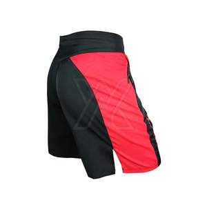 Shorts MMA pour hommes, dernière conception, logo personnalisé, 100% coton, uni, décontracté, fermeture à cordon de serrage, léger, séchage rapide, vente en gros - Product Image 4