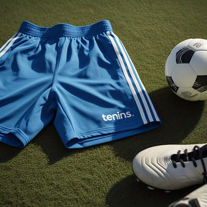 Pantalones cortos de tenis de fútbol Ropa de equipo propio para jóvenes Pantalones cortos de fútbol 100% Poliéster Pantalones cortos de tenis Unisex - Product Image 4