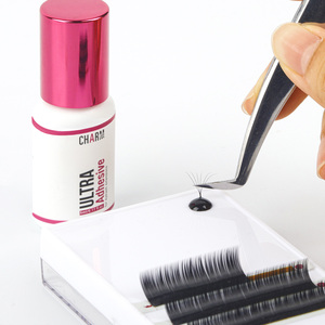 CharmLash false <b>lash</b> <b>adhesive</b> <b>lash</b> <b>adhesive</b> glue high temperature clear <b>adhesive</b> <b>lashes</b> cruelty-free thin viscosity strong - Product Image 1