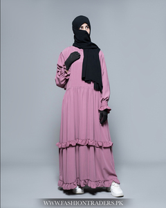Abaya Elegante y Modesta de Corte Recto para Mujer, Ropa Islámica, Manga Larga Premium, Pedidos al por Mayor, Fabricante - Product Image 2