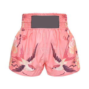 กางเกงมวยไทยผู้ชายขายดี สไตล์ไฮสตรีท ผ้าแห้งเร็ว ระบายอากาศดี พร้อมดีไซน์สั่งทำพิเศษ - Product Image 1