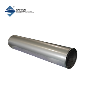 Tuyau de cheminée à double paroi certifié CE de 200 mm x 1000 mm avec système de verrouillage par torsion et bande de fixation - Product Image 3