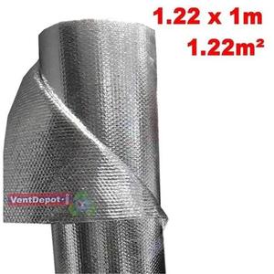 Aislamiento Térmico Reflectante, MXBLH-001, 1.22x1m, 5mm, -51 a 82C, Metalizado 0.1mm, Micro Celdas 3mm, Metalizado 0.1mm, Bu - Product Image 1