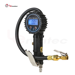 Manomètre numérique pour pneus Lematec 0-200 PSI avec écran LCD et fonction d'arrêt automatique, gonfleur de pneus - Product Image 1