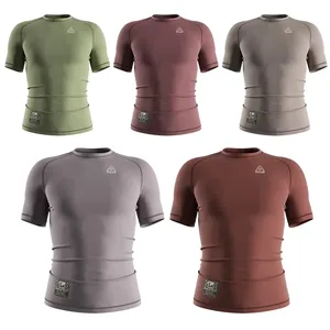Wholesale <b>Men's</b> <b>Compression</b> <b>Shirt</b> 100% Cotton Eco-friendly, Factory Direct - Product Image 3