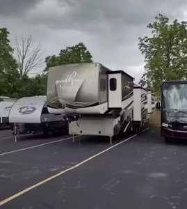 2025 2024 2026 F-o-r-e--s-t R-i-v-e-r R-i-v-e-r--s-t-o-n-e 38RE Rvs Camper Motorhomes Travel Trailer - Product Image 1
