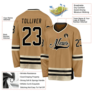 Premium Quality Men Hockey Jersey High Quality Wholesale Comfortable Fashion Ice Hockey Wear Uniform Sportswear Hockey Jersey - Product Image 6