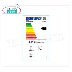 Refrigerador de Bebidas Forcar G-TCBD98 de Una Puerta y 98 Litros para Uso en Hoteles, Temperatura Constante, Ventilado, Clase C +4/+8C - Product Image 1